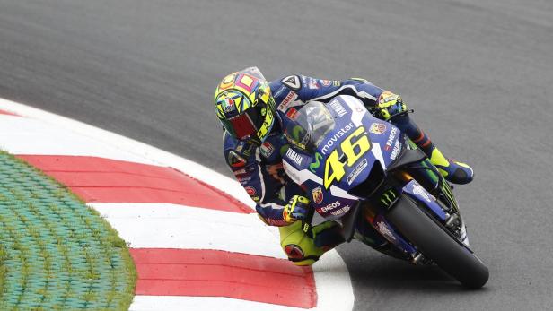 Valentino Rossi fuhr die viertschnellste Zeit.