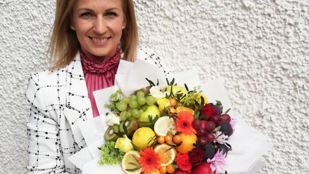 Andelka Vucic, dreifache Mama und Gründerin von &quot;fruit.kicks&quot;
