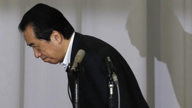 Japan: Naoto Kan gibt Amt ab