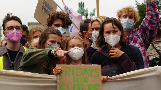 Fridays For Future global climate action day in Berlin