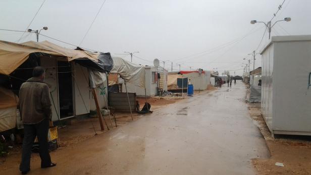 Flüchtlingslager Al Zatari (Jordanien) Bilder aus dem Dokufilmprojekt Snapshot s in time/Robert Pöcksteiner/Sina Gharehkhani