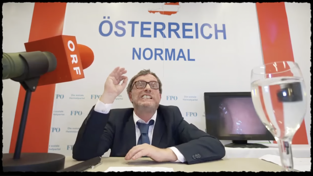 Im Darm der Politik: Böse Kickl-Parodie bei "Willkommen Österreich"