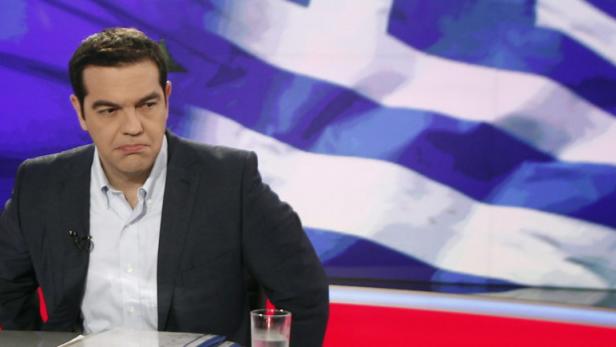 Premier Tsipras, Medien-Dauergast, verknüpft sein Schicksal mit dem Referendum.