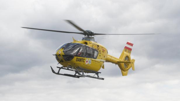 Rettungshubschrauber des ÖAMTC.