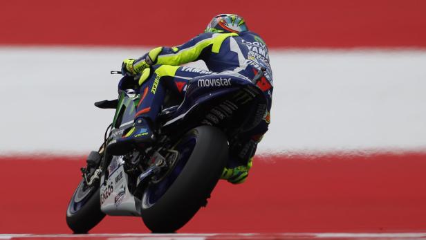 MOTO GP: FREIES TRAINING /ROSSI Valentino Rossi will in Spielberg den Sieg.