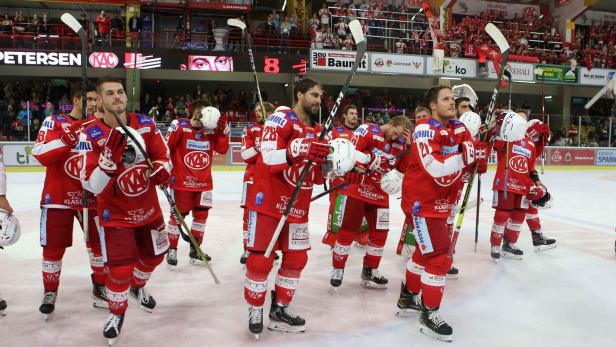 Eishockey: KAC schaffte mit Last-Minute-Sieg bei Donbass CHL-Aufstieg