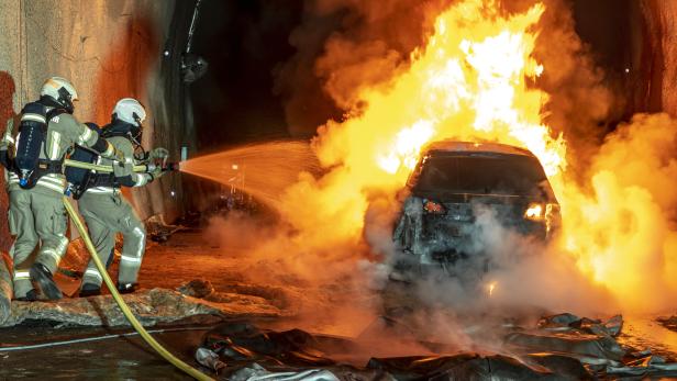 Brennende E-Autos: Österreichische Tunnel halten der Hitze stand