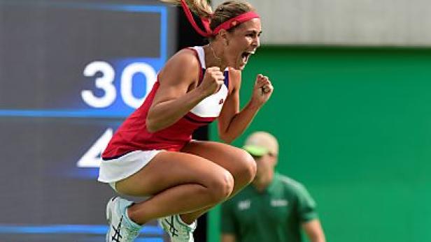 Riesenfreude bei der Puertoricanerin Monica Puig überraschend erste Tennis-Finalistin