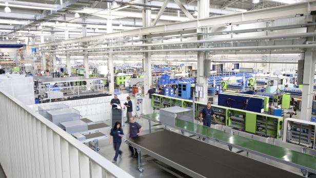 Der Spritzgussmaschinenhersteller Engel aus Schwertberg führt in Kaplitz ein Kompetenzzentrum. Mit 610 Mitarbeitern ist Engel der größte Arbeitgeber in der Region.