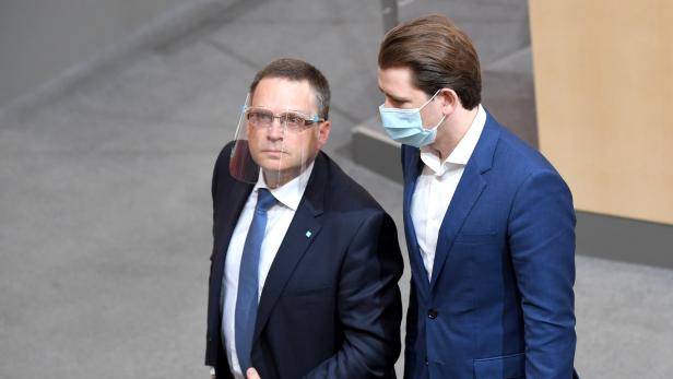 Kurz und Wöginger werden ÖVP-Parlamentsklub gemeinsam führen