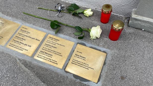 St. Pölten: Steine nennen Holocaust-Opfer beim Namen