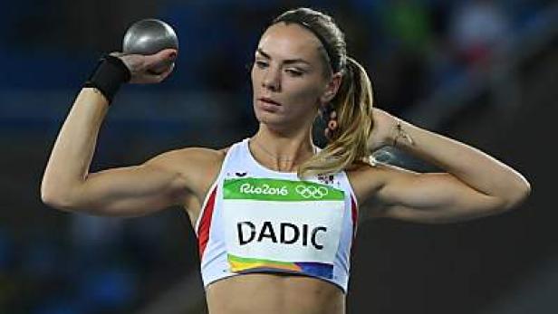 Der Kugelstoß leitete den Rückfall ein Fordernder olympischer Siebenkampf-Tag für Dadic