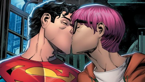 Coming-Out: Superman Jon Kent küsst jetzt einen Mann