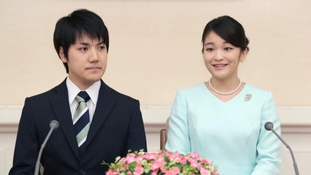 Hochzeit von japanischer Prinzessin Mako von Klatsch über Streit überschattet