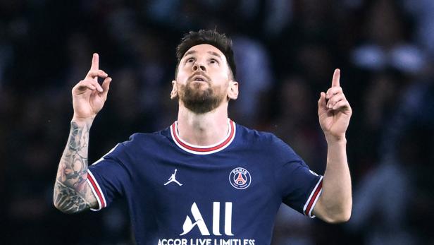 Erster Doppelpack für PSG: Superstar Messi ist in Paris angekommen