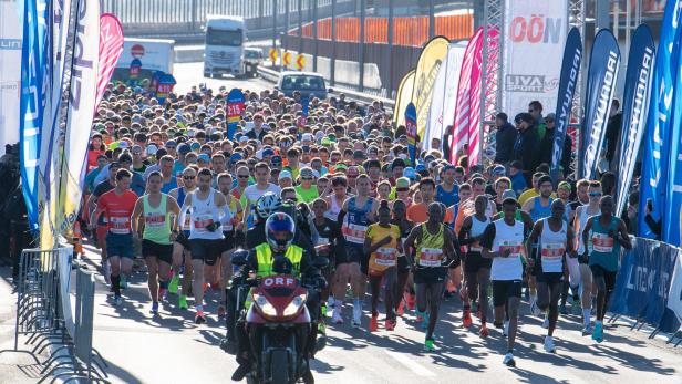 Streckenrekord beim Marathon der Damen in Linz
