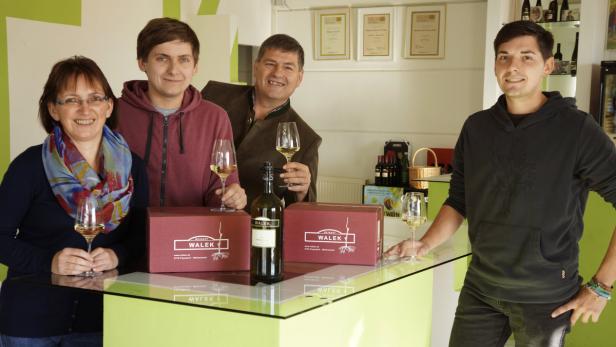 Die Familie Walek bietet mit „Aus Sonnenschein wird bester Wein“ eine innovative Beteiligungsform