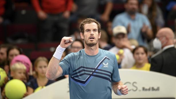 Tennis-Star Andy Murray nähert sich in Wien seiner alten Form an
