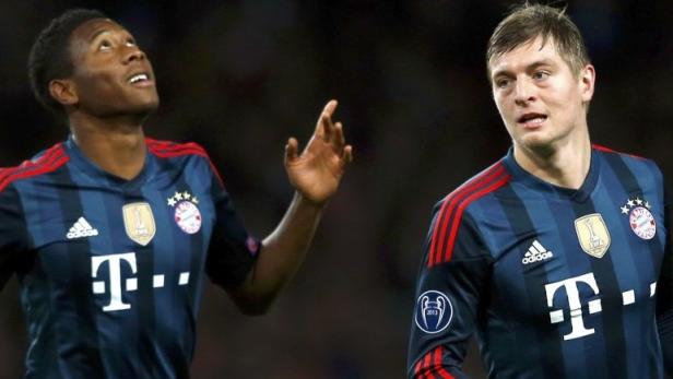 Alaba traf zwar in London nicht, dafür aber sein Teamkollege Kroos, der die Münchner auf die Siegerstraße brachte.