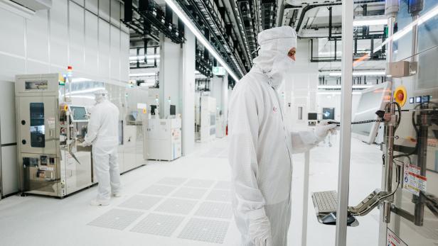Neue High-Tech-Chipfabrik von Infineon in Villach