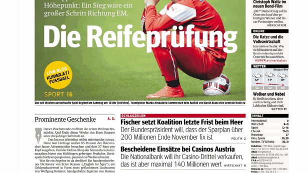 Marko Arnautovic sitzt auf einem Fußball und denkt nach.