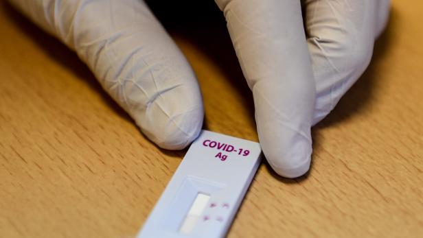 Coronavirus test station in Berlin