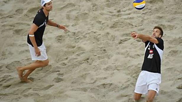 Beachvolleyball: Aus für Huber/Seidl im Achtelfinale