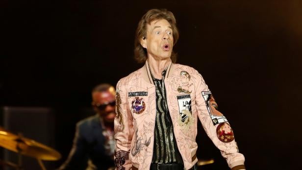 The Rolling Stones performs during the No Filter Tour at SoFi Stadium in Inglewood