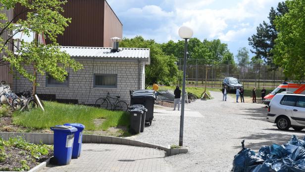 Notunterkunft für Flüchtlinge in Verden (Niedersachsen)
