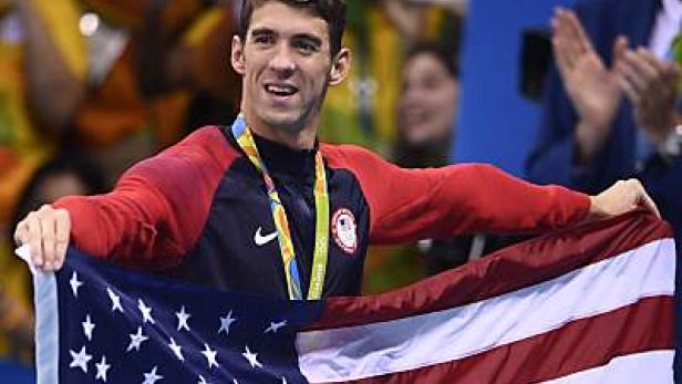 Michael Phelps blickt zufrieden auf sein Lebenswerk zurück