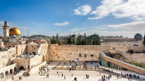 Jerusalem - Wailing Wall and Temple Mount