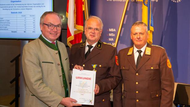 Höchste Feuerwehr-Auszeichnung für Bürgermeister Resch