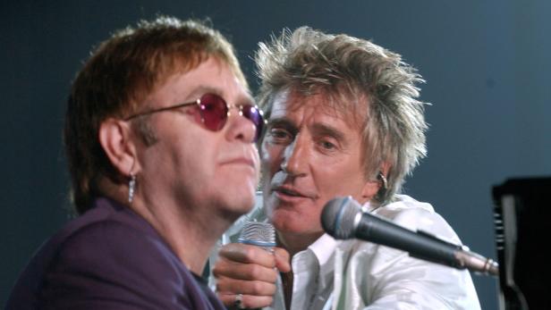 Rod Stewart und Elton John: Die Fehde zwischen den beiden Musik-Giganten