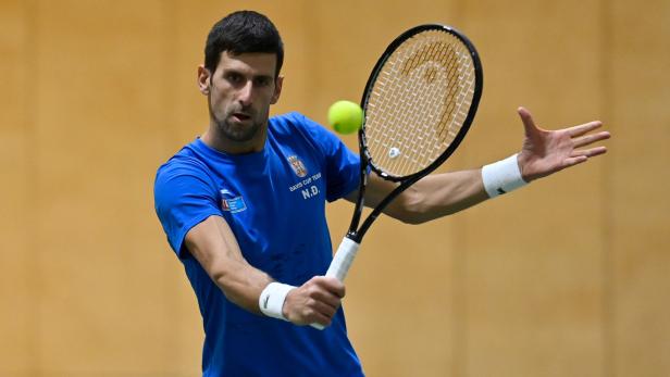 Davis-Cup-Finale: Tennis-Star Djokovic ist bereits in Innsbruck