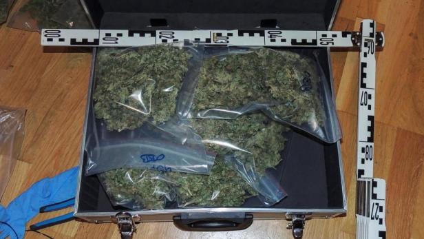 Die Polizei konnte drei Kilo Cannabisblüten sicherstellen