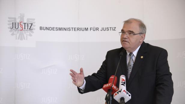 Justizminister Wolfgang Brandstetter