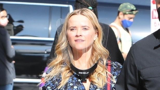 Reese Witherspoon am Set von "Your Place Or Mine"