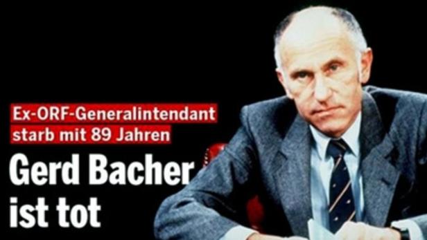 oe24 greift beim Tod Gerd Bachers daneben