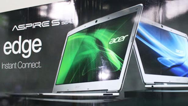 Acer-"Ultrabook" gegen PC-Marktflaute