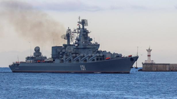 Russisches Kriegsschiff im Schwarzen Meer (Archivbild)