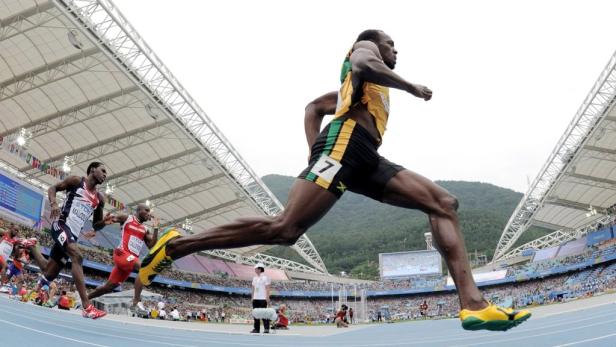 Bolt spaziert ins 200-m-Finale