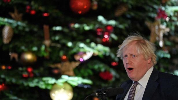 Der britische Premier feiert Weihnachten wie immer