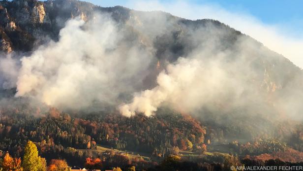 In Hirschwang hat es kürzlich den bisher größten Waldbrand in Österreich gegeben