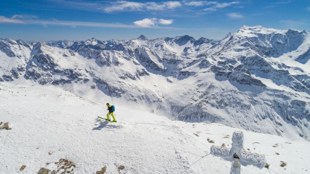 Skitour: Einmal über die Alpen gehen