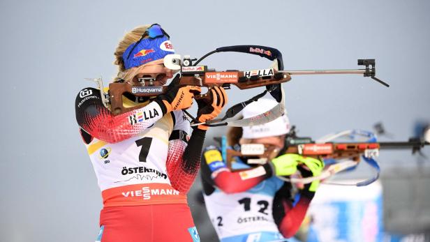 Rang vier: ÖSV-Biathlon-Star Lisa Hauser bleibt im Gelben Trikot