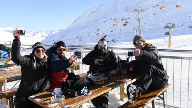 Erster Skitag in Ischgl: Die Lifte fahren wieder