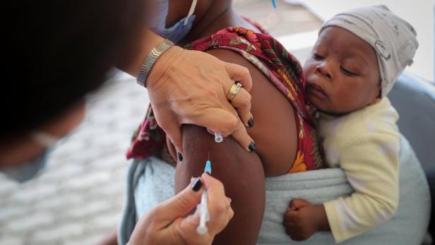 Covid-Impfung in Südafrika