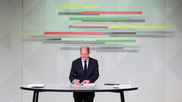 Deutschland: Ampel hat Koalitionsvertrag unterzeichnet