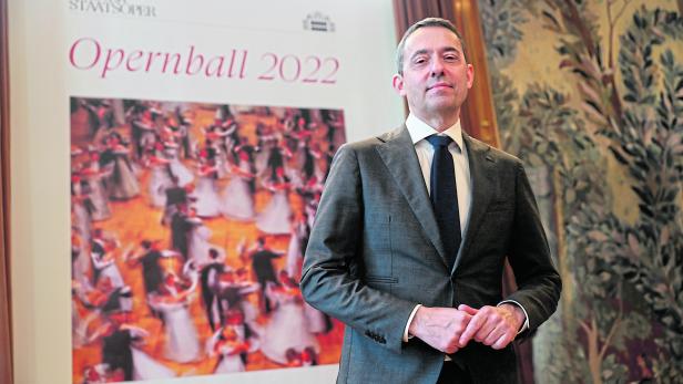 PK Opernball 2022 in der Wiener Staatsoper