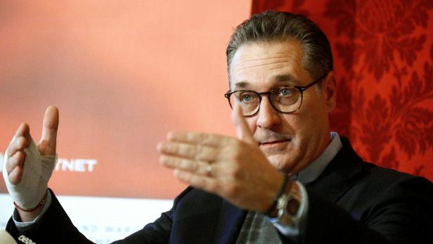 BUCHPRÄSENTATION HEINZ-CHRISTIAN STRACHE "DAS IBIZA ATTENTAT"